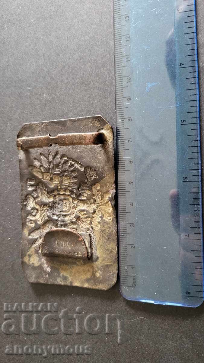 Ρωσική τσαρική, αυτοκρατορική αγκράφα, πόρπη τέλη του 19ου - αρχές 20ου αιώνα - 5 Ρωσική τσαρική, αυτοκρατορική αγκράφα, πόρπη τέλη του 19ου - αρχές 20ου αιώνα - 5