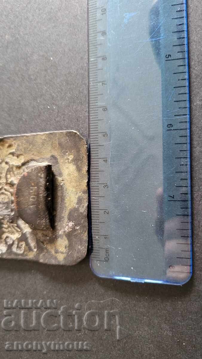 Russian Tsarist, Imperial buckle, buckle end of the 19th-20th century - 6 Russian Tsarist, Imperial buckle, buckle end of the 19th-20th century - 6