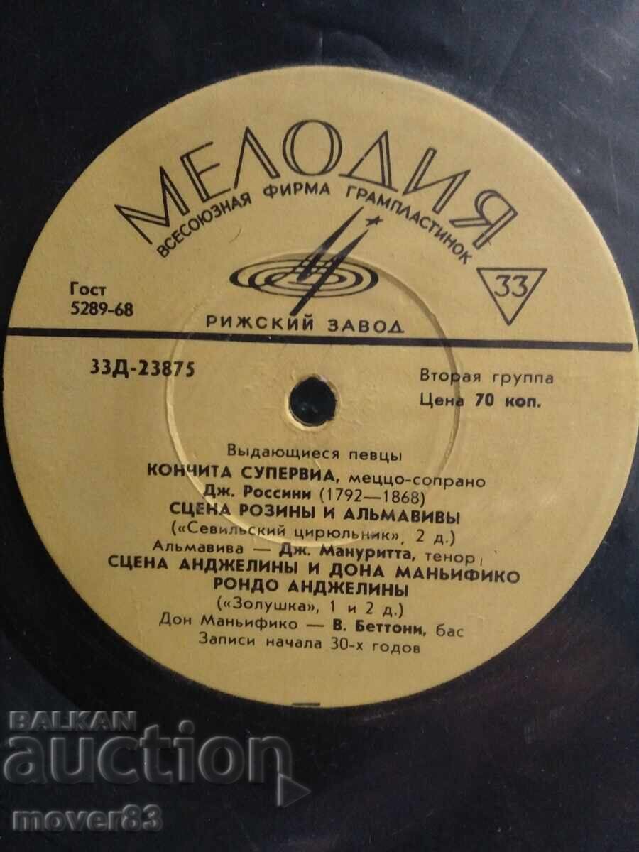 Плочи класика. Оперни певци. 4 броя с цена 1.99 лв. | € 1.02