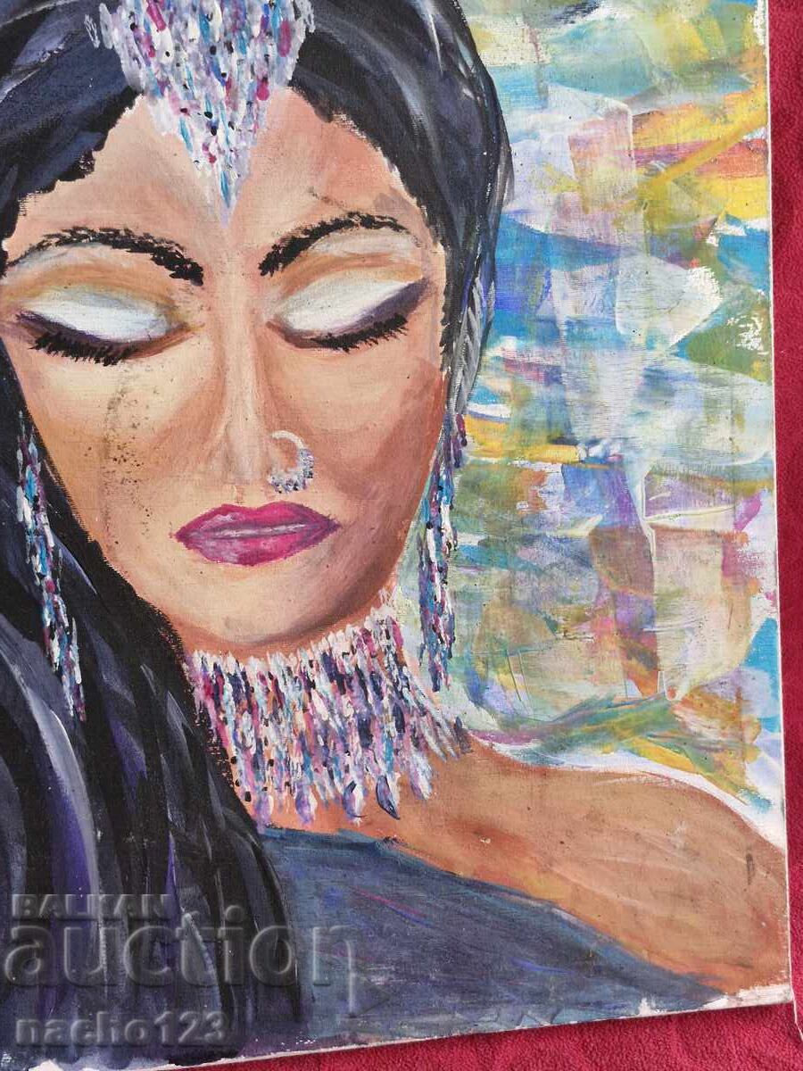 Delivery of Acrylic painting on canvas