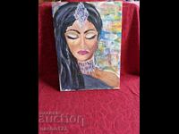 Acrylic painting on canvas