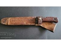 Sh·tik, nozh, kama za Cheshki Kalashnikov VZ.58 s teacă de piele