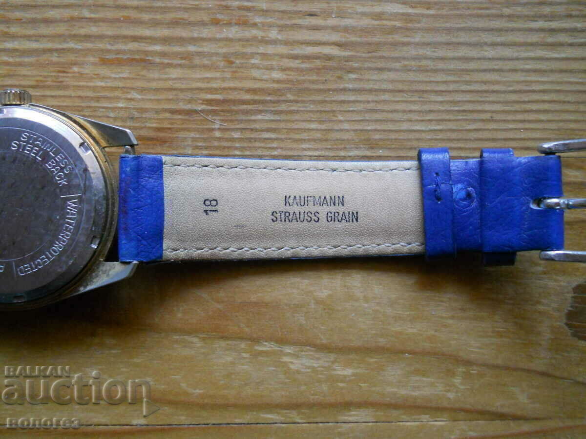 Доставка на Винтидж мъжки часовник "E.R.C." Швейцария - работи Доставка на Винтидж мъжки часовник "E.R.C." Швейцария - работи