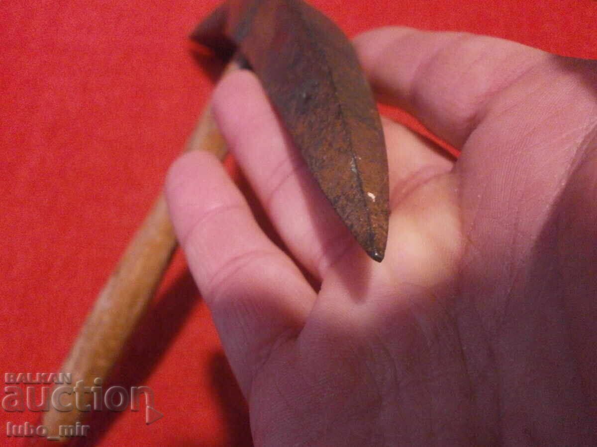 Delivery of OLD FORGED MINI PICKAXE