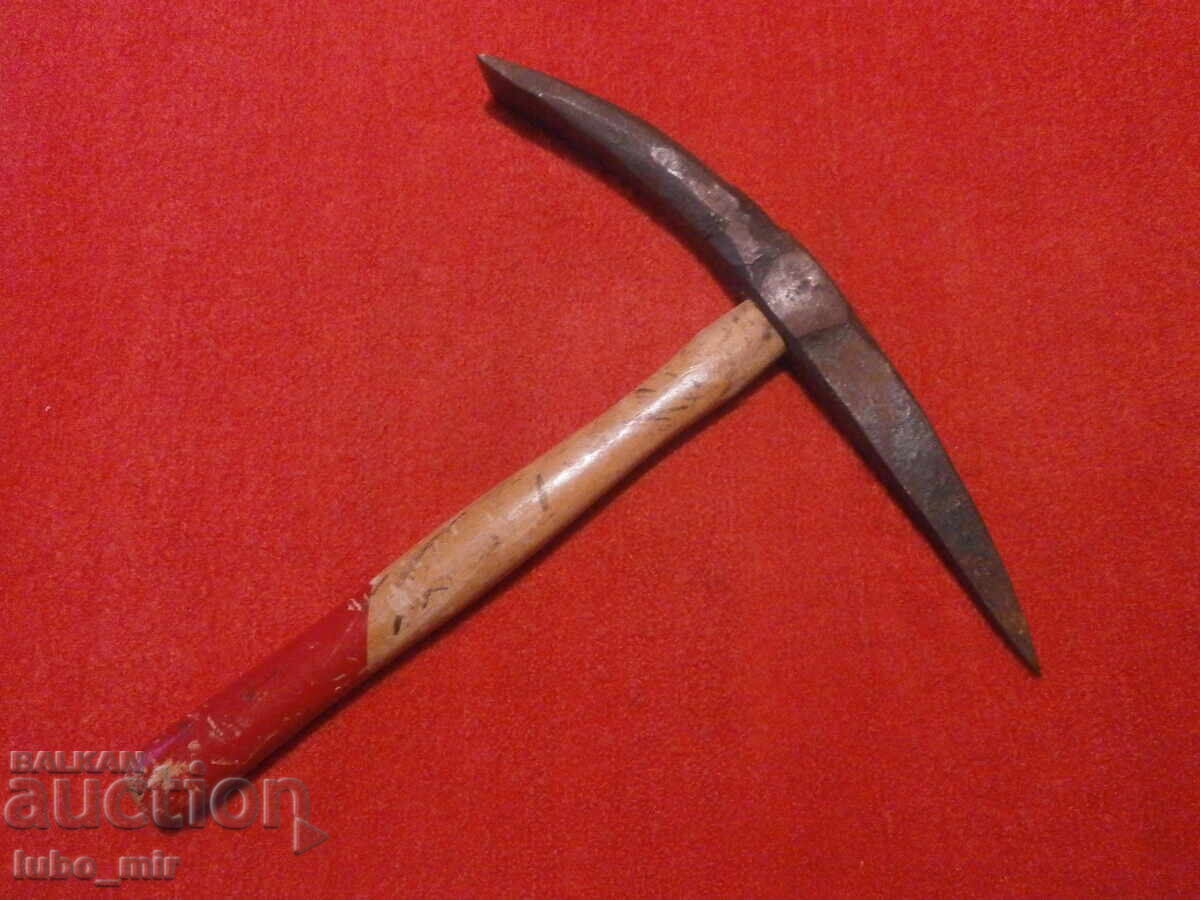 OLD FORGED MINI PICKAXE - 5
