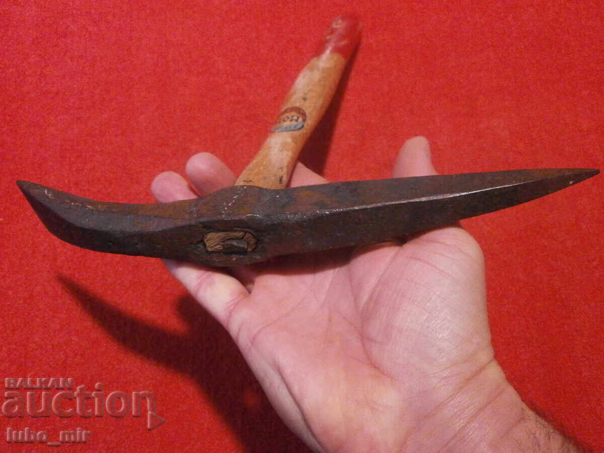 OLD FORGED MINI PICKAXE - 6