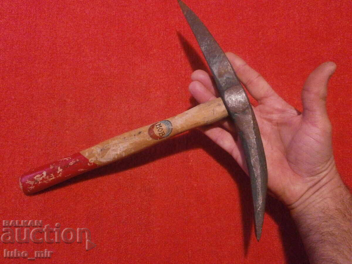 OLD FORGED MINI PICKAXE