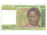 dioman - МАДАГАСКАР - 500 ФРАНКА - АU