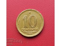 Бразилия-10 центавос 1946