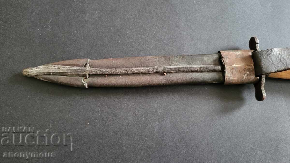 Доставка на Красив стар ловен нож, Германия или Австрия 1930-1950г