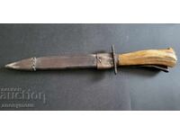 Όμορφο παλιό κυνηγετικό μαχαίρι, Γερμανία ή Αυστρία 1930-1950