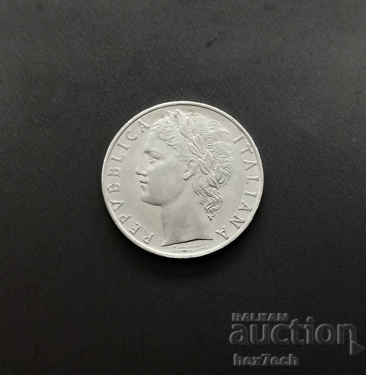 ❤️ ⭐ Ιταλία 1975 100 λίρες ⭐ ❤️ με τιμή 0.89 BGN | € 0.46