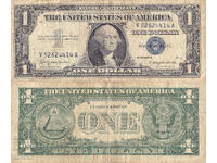 tino37- SUA /USA/ - 1 DOLAR -/CERTIFICAT DE ARGINT/ - 1957