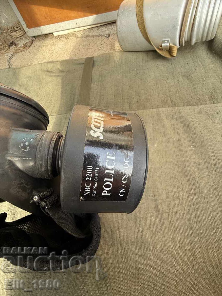 Παράδοση Σπάνιος αντιασφυξιογόνος μάσκα Τουρκικής χωροφυλακής Παράδοση Σπάνιος αντιασφυξιογόνος μάσκα Τουρκικής χωροφυλακής