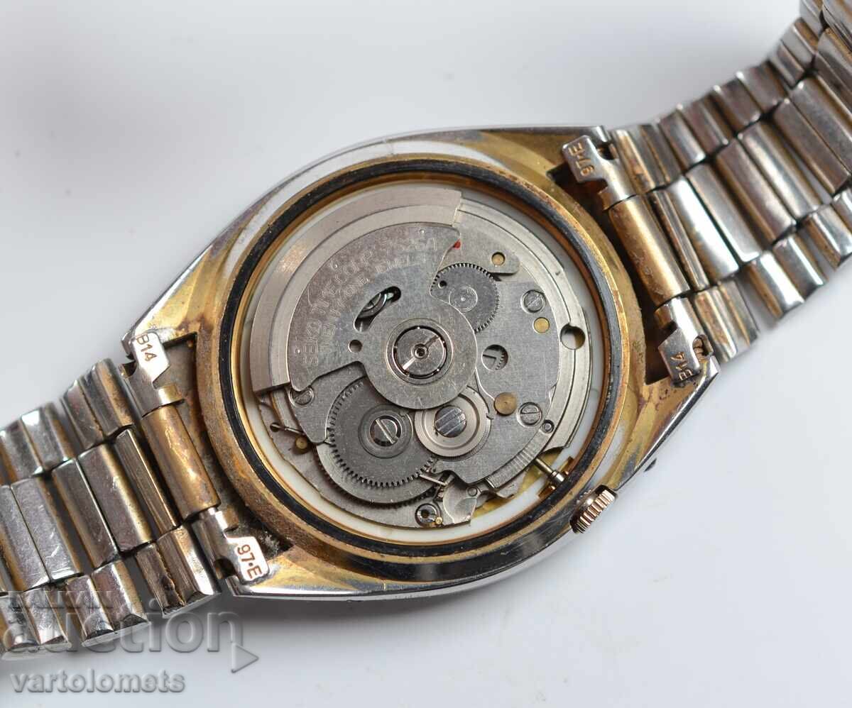 Ανδρικό ρολόι SEIKO 5 AUTOMATIC - δεν λειτουργεί με τιμή 20.00 BGN | € 10.23