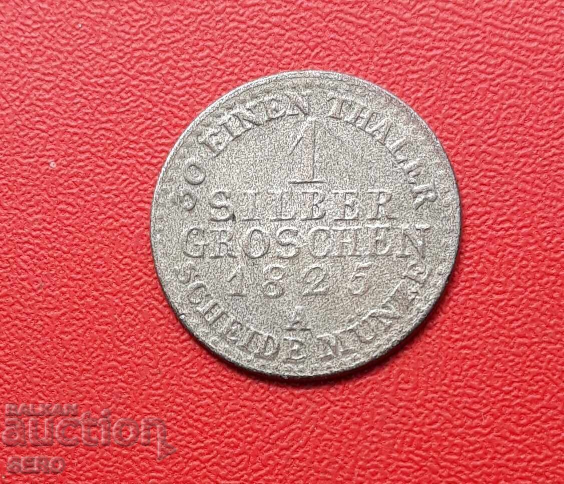 Germania-Prusia-1 mier. penny 1825-contramark ARGINT Germania-Prusia-1 mier. penny 1825-contramark ARGINT
