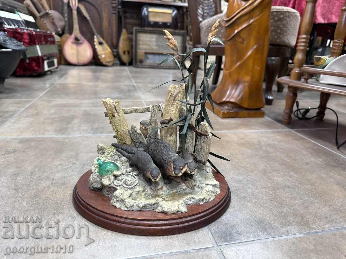 Детайлна колекционерска фигура Видри №7685 с цена 300.00 лв. | € 153.39 Детайлна колекционерска фигура Видри №7685 с цена 300.00 лв. | € 153.39