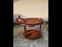 Un cărucior de servire belgian antic grozav