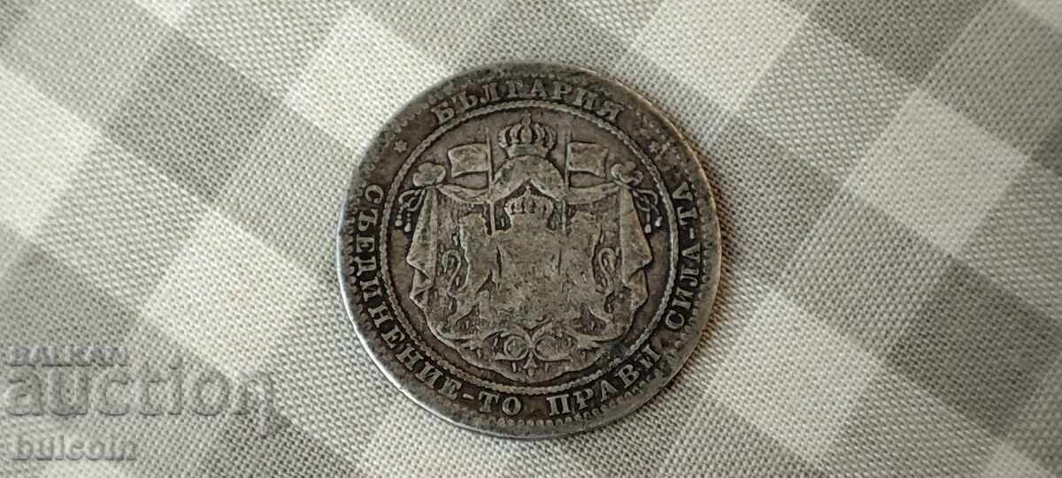 Licitație 1 LEV 1882 g/ PRINCIPATUL BULGARIA Licitație 1 LEV 1882 g/ PRINCIPATUL BULGARIA