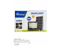Proiector solar LED 100W cu panou separat