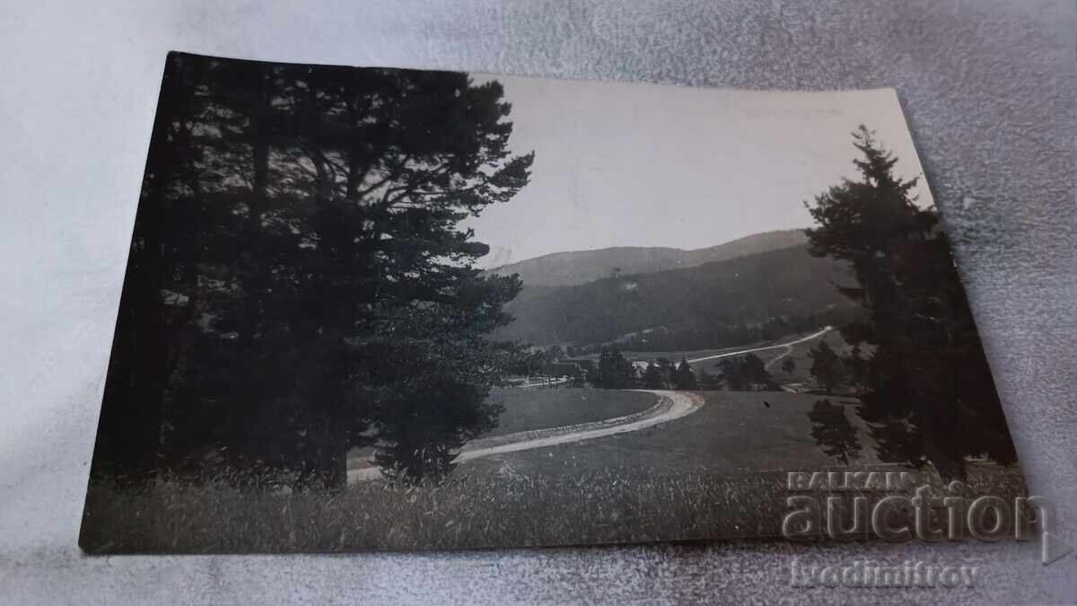 Ταχυδρομική κάρτα Λουτράκι Τοπίο 1928