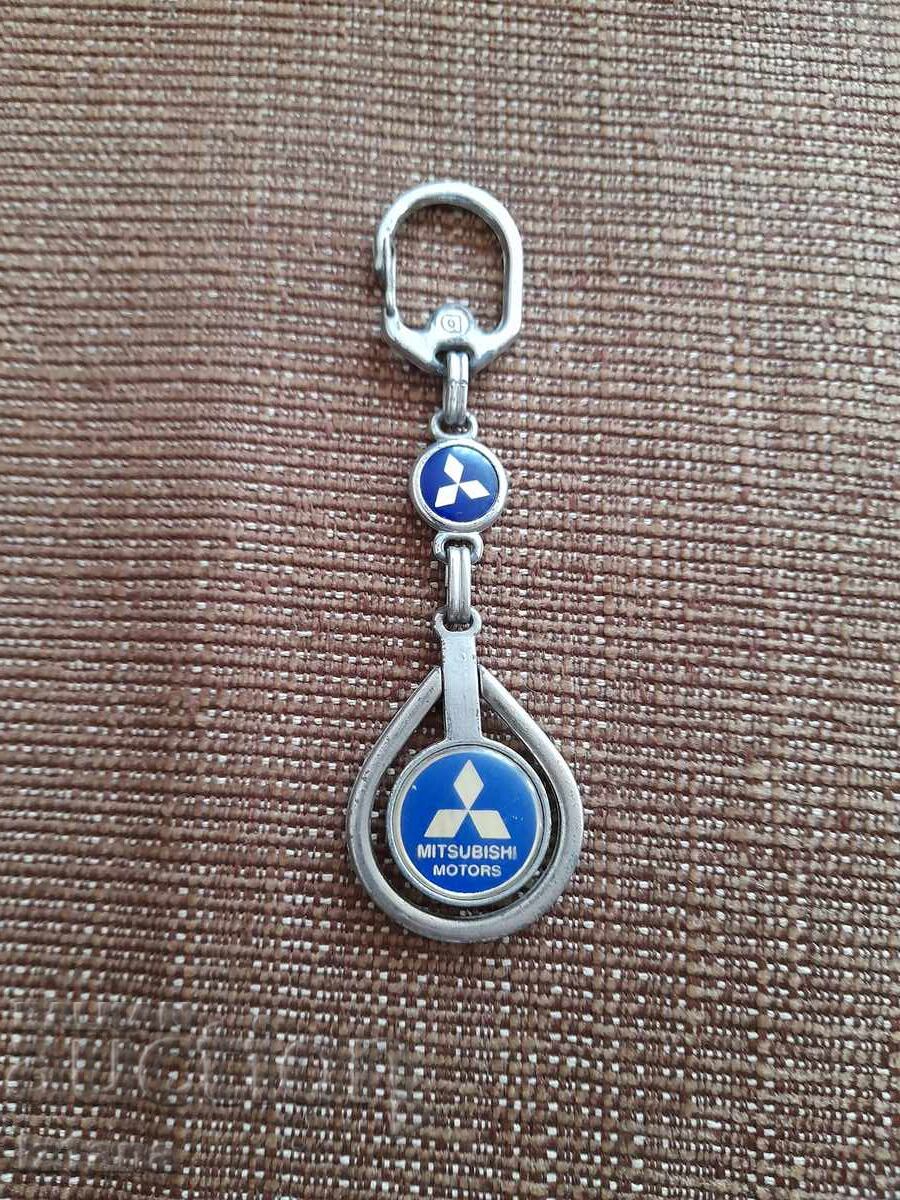 Mitsubishi Star Keychain