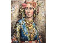 "Μία Βουλγάρα με γαρύφαλλο και γέρμπερα"