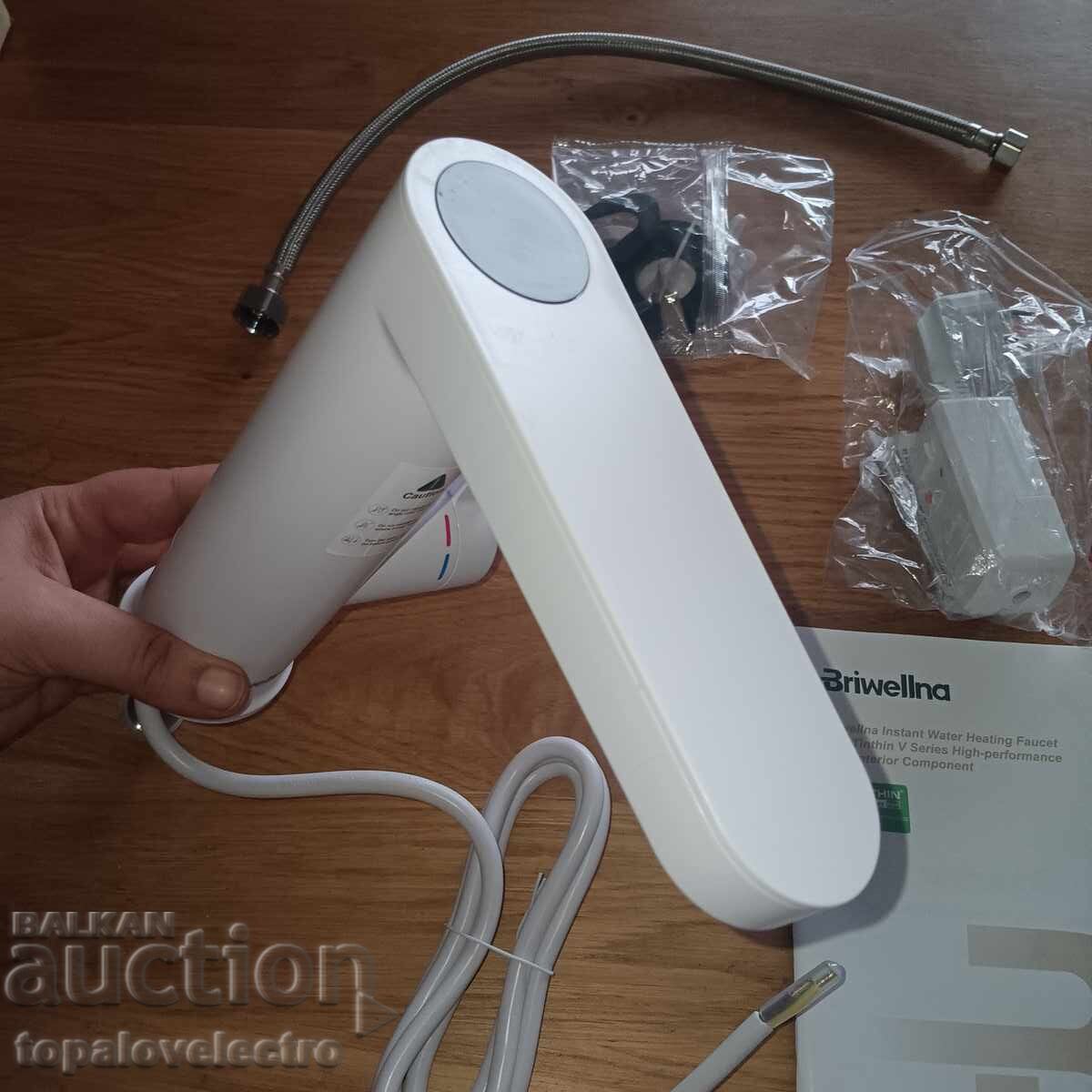 Παράδοση ΚΑΙΝΟΥΡΙΟ! Ηλεκτρικός θερμοσίφωνας μίξερ ζεστού νερού 220V με