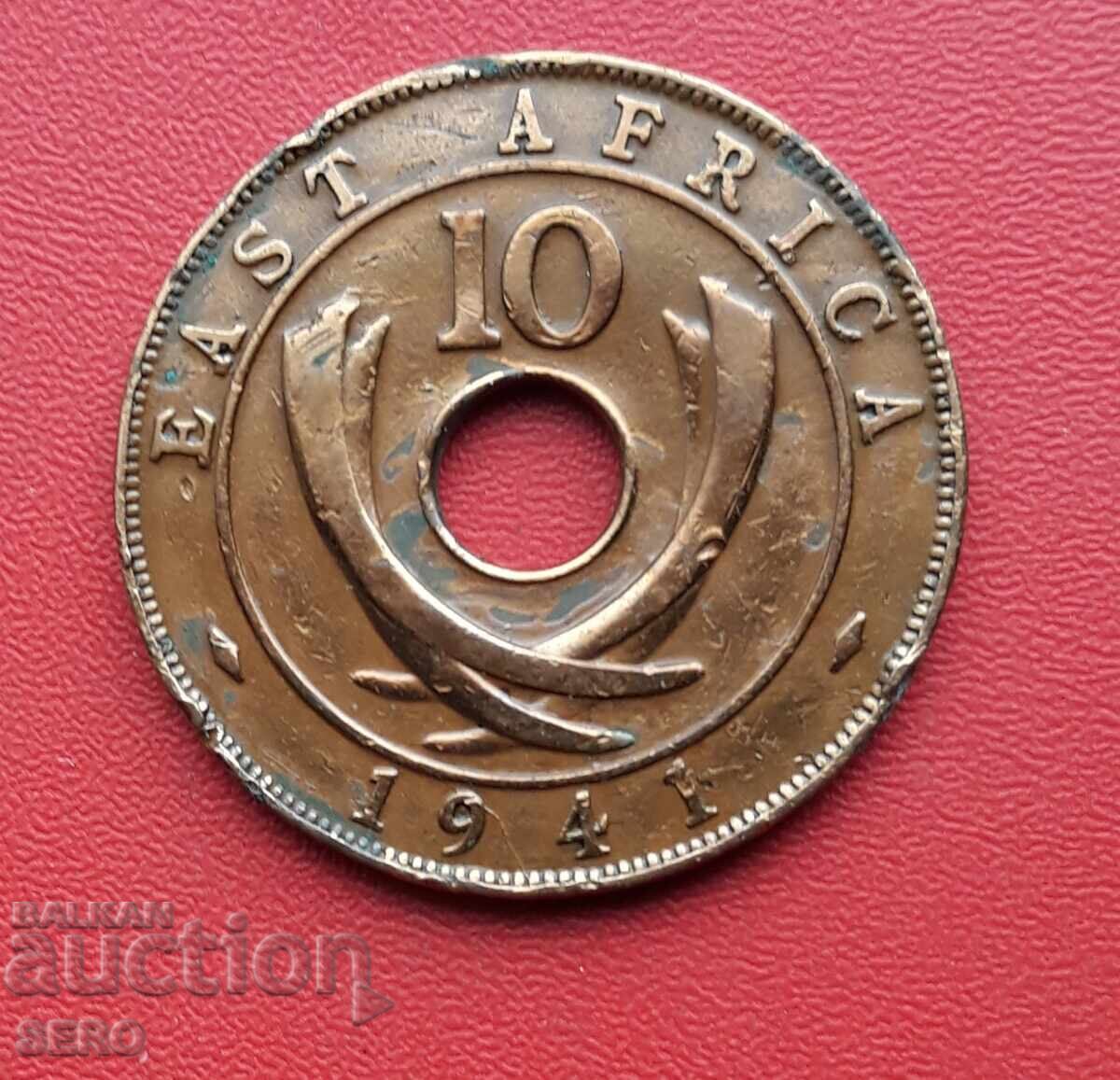 British East Africa - 10 Cents 1941 British East Africa - 10 Cents 1941