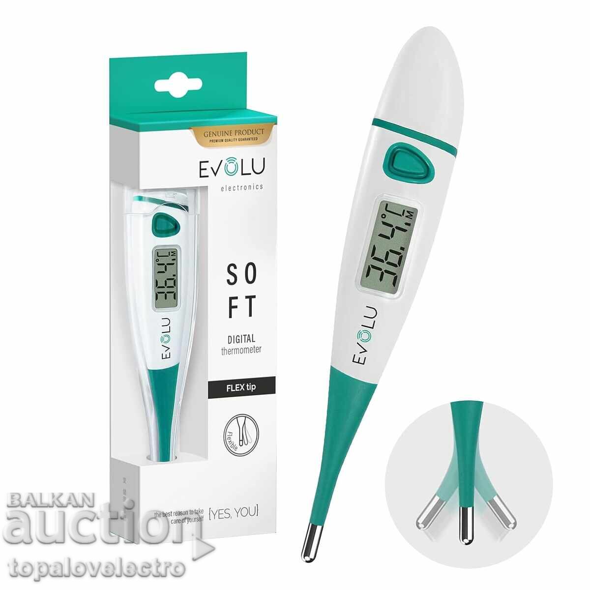 НОВ! Цифров термометър с гъвкав връх – за бебета, деца и въз