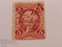 Postage stamps USA-0.01 cents