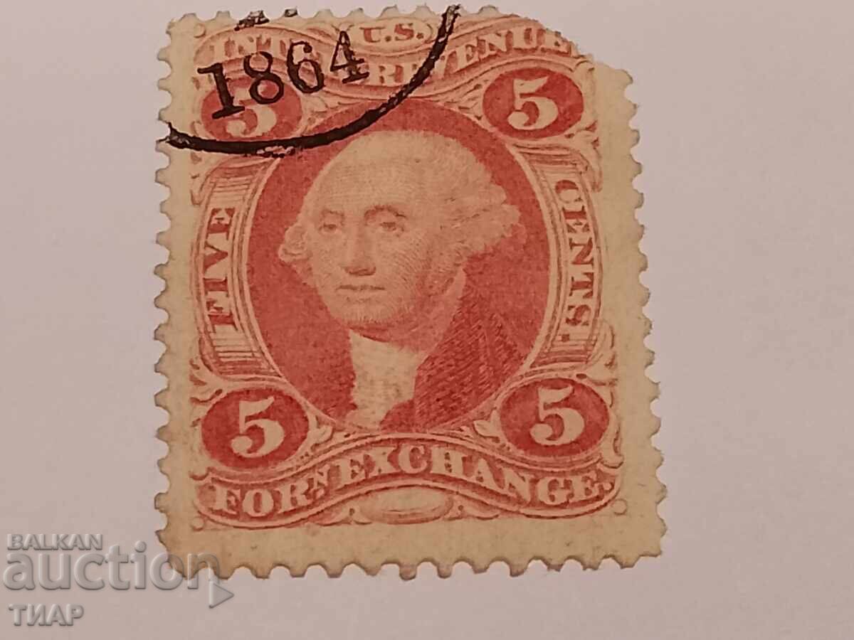 Postage stamps USA-0.01 cents