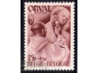Belgia-1941-2 Război Mondial-Filantropică pentru abația ORVAL, MNH