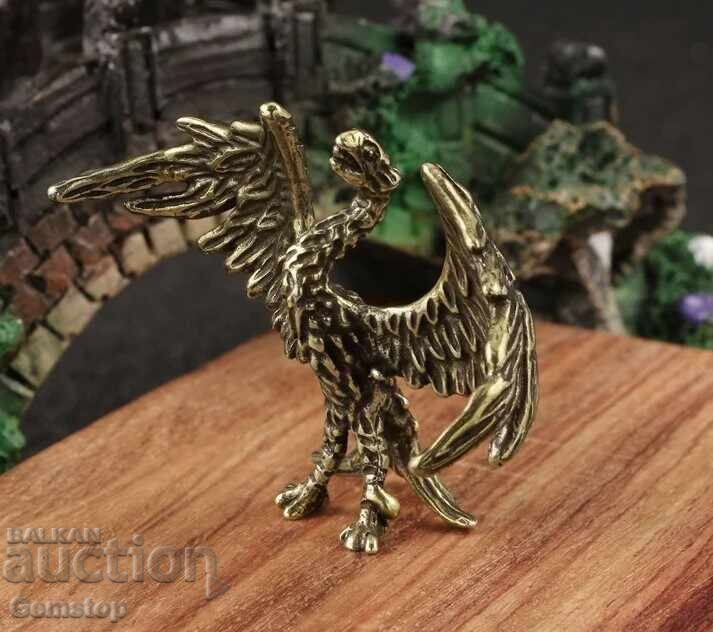 BZTs! 23 grams stylized bronze phoenix figure from 1 st!