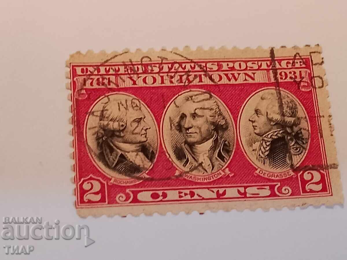 Postage stamps USA-0.01 cents