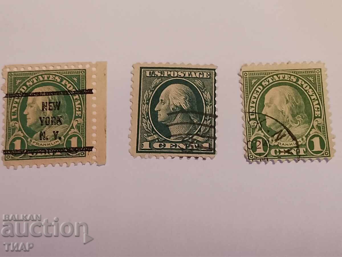 Postage stamps USA-0.01 cents Postage stamps USA-0.01 cents