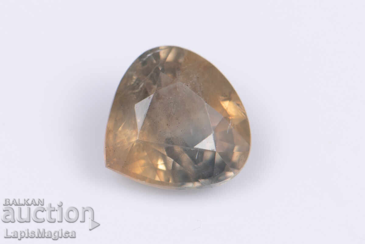 Μπλε-πράσινο ζαφείρι πάρτι 0.98ct μη επεξεργασμένο κοπή σταγόνα Μπλε-πράσινο ζαφείρι πάρτι 0.98ct μη επεξεργασμένο κοπή σταγόνα