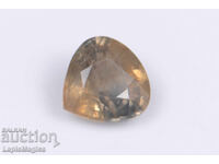 Safir de petrecere albastru-verzui 0.98ct netratat tăietură picătură