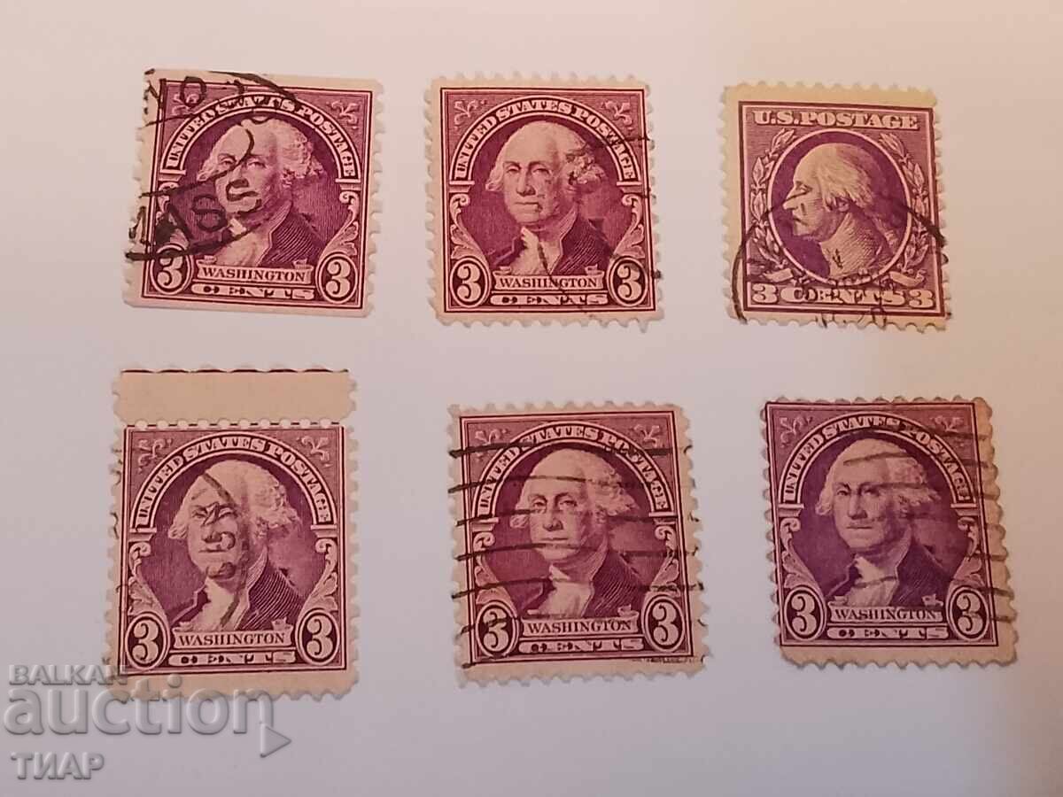 Postage stamps USA-0.01 cents