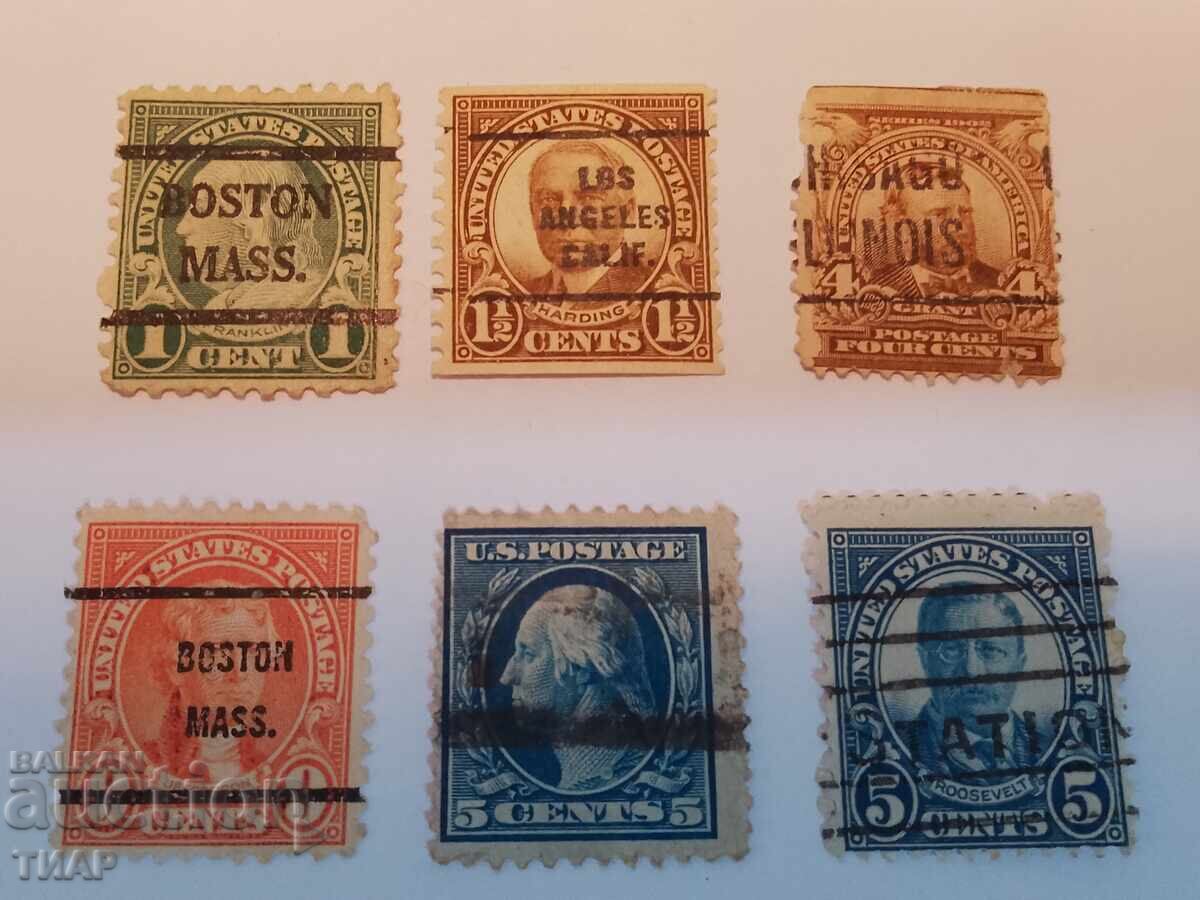 Postage stamps USA-0.01 cents