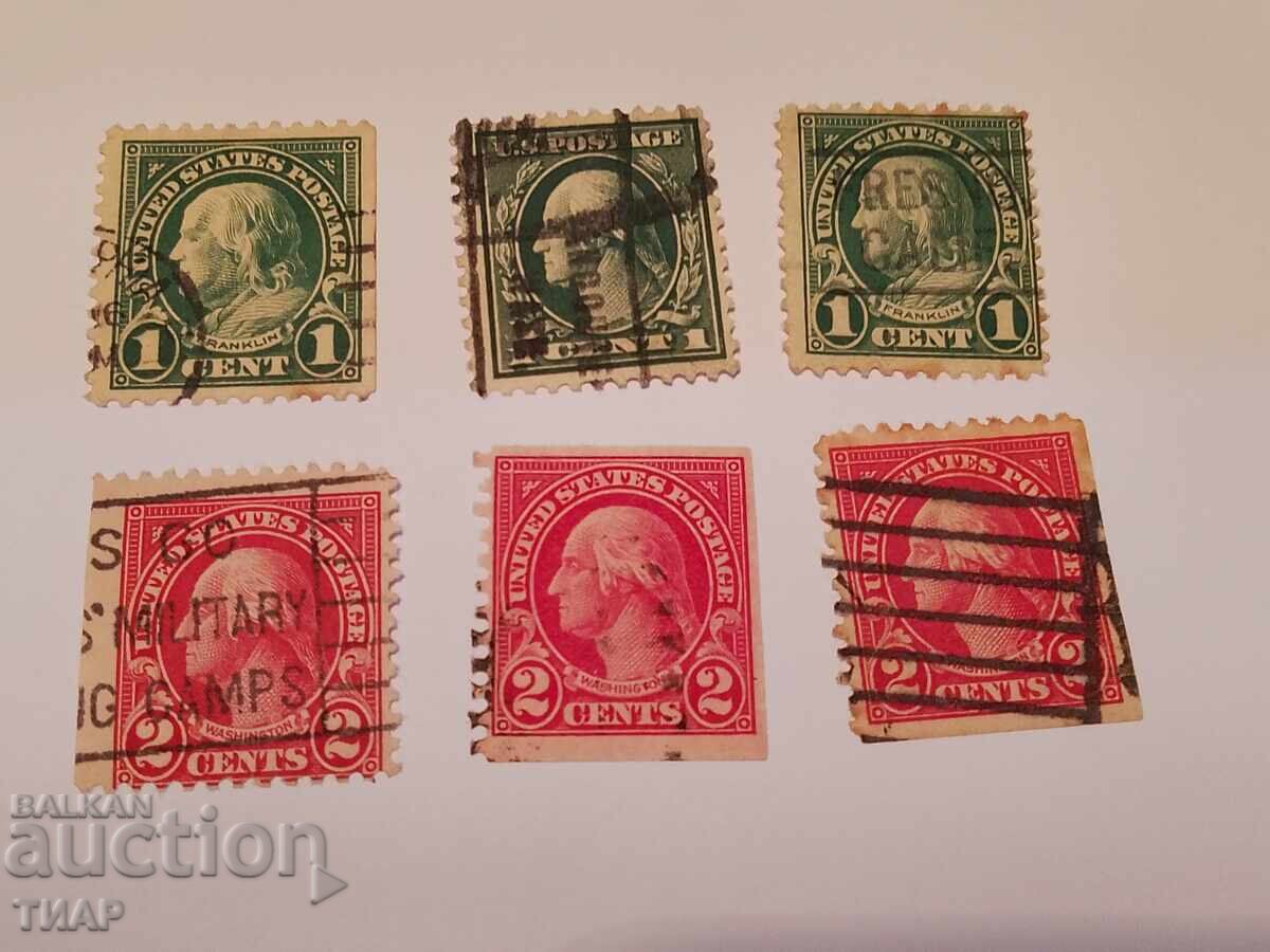 Postage stamps USA-0.01 cents