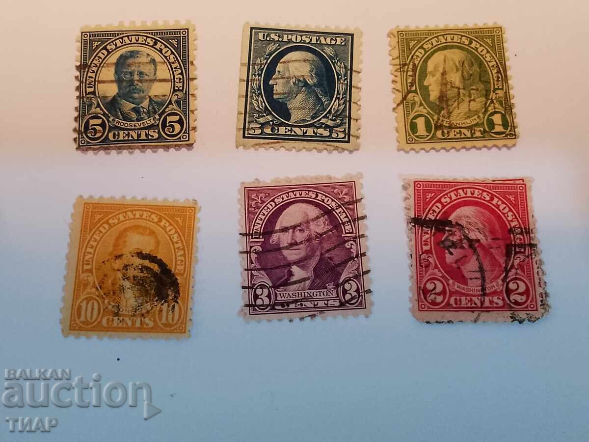 Postage stamps USA-0.01 cents