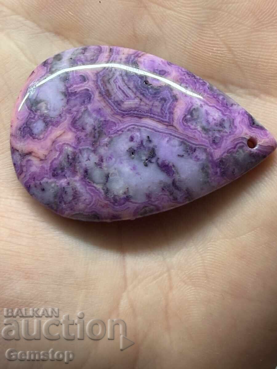 Auction  WOW! 90 pcs pendant amulet earth agate pear from 1st!