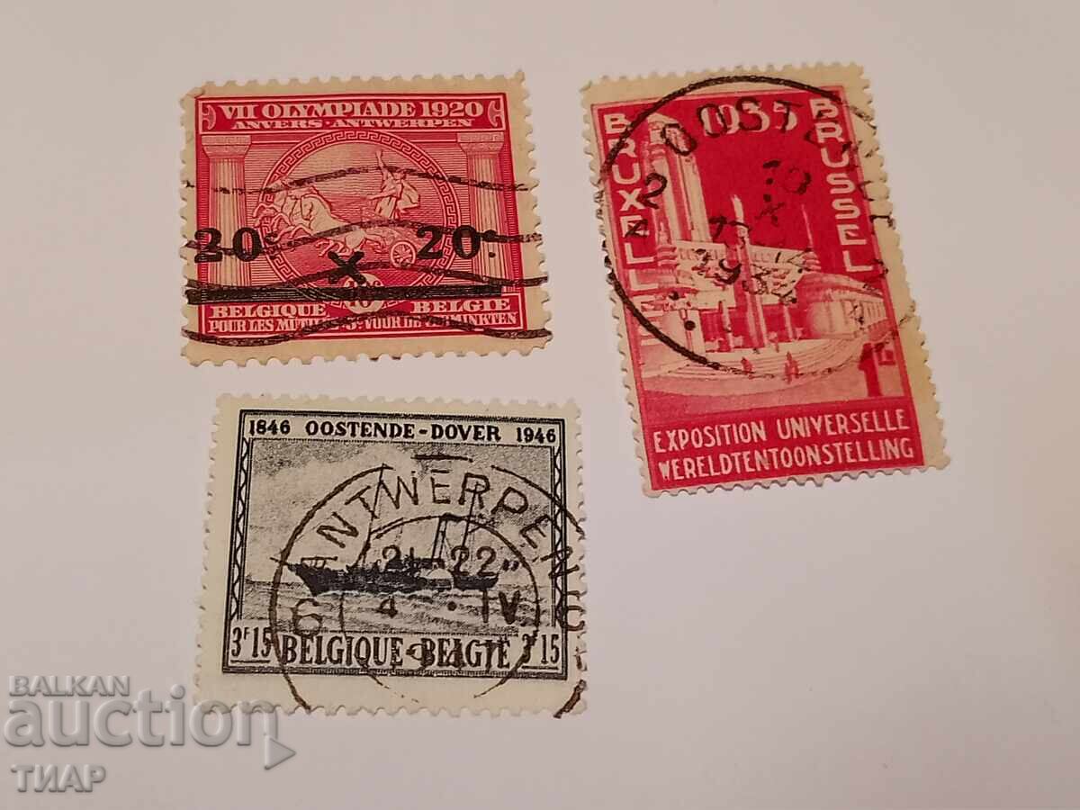 Postage stamps Belgium-0.01 cents