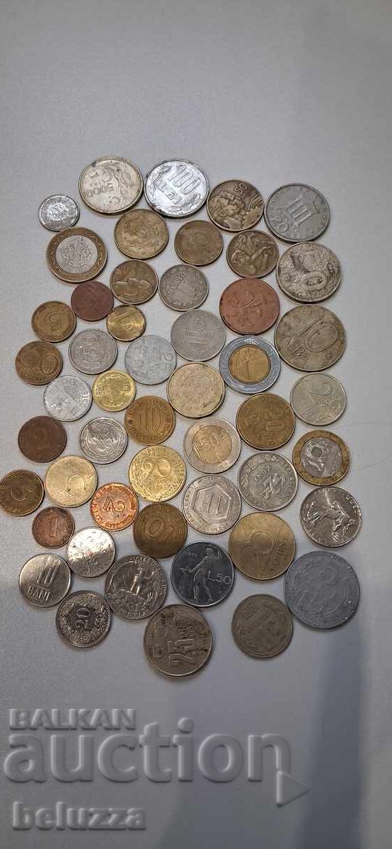 50 τεμ. νομίσματα διάφορα #1 50 τεμ. νομίσματα διάφορα #1