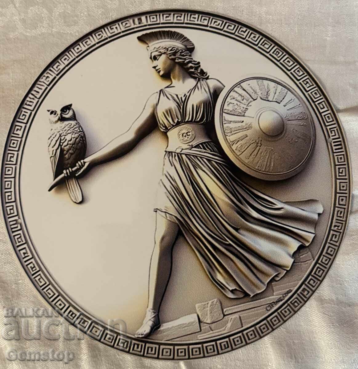 БЗЦ! отливка Гръцка богиня Атина от 1ст! БЗЦ! отливка Гръцка богиня Атина от 1ст!