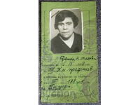 Carte de identitate pașaport document de cetățenie 1939