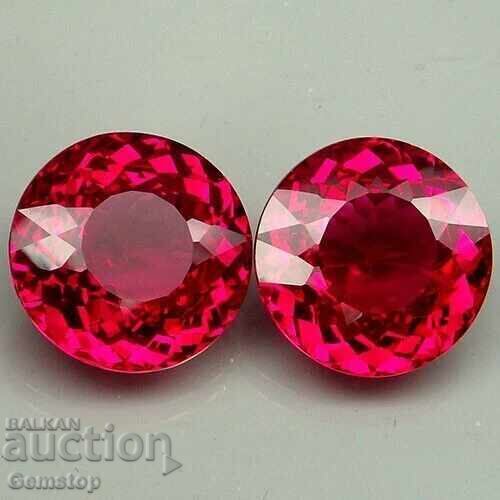 BZC! 0,24k ρουμπινί διάχυσης κύκλος 1ου!