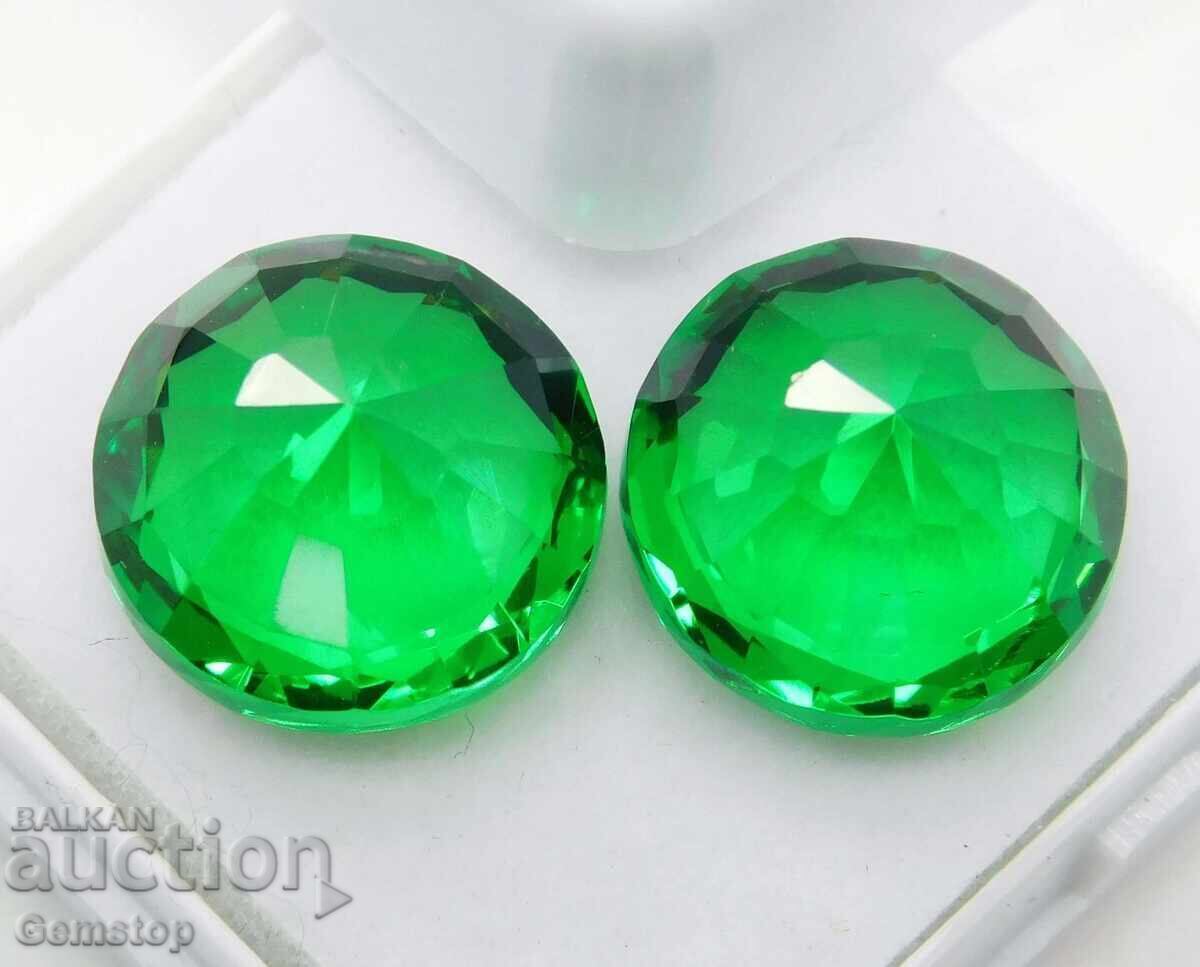 Livrarea BZC! 0,22 kth difuzie smarald pereche cerc de 1!