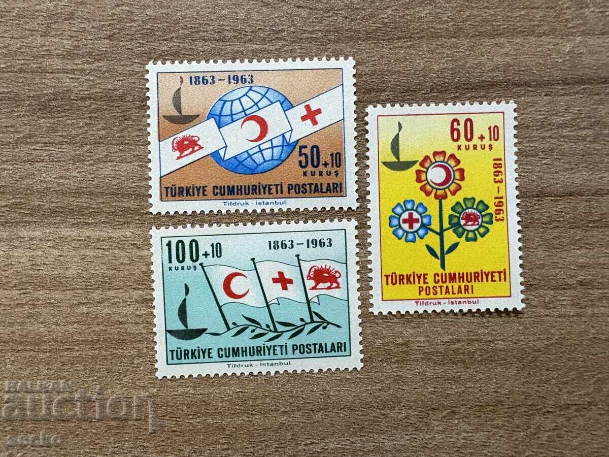 Turkey - 100 gr. Red Cross/Crescent (1963) MNH